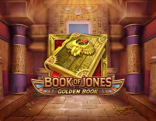 Stakelogic - Book of Jones Golden Book