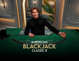 Stakelogic Live - 8-Seat Blackjack