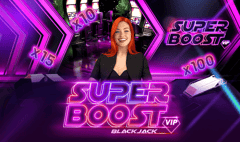 Stakelogic Live - Super Boost Blackjack VIP