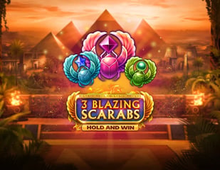 Kalamba Games - 3 Blazing Scarabs Hold and Win