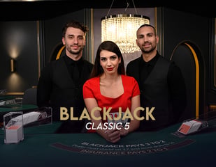 Stakelogic Live - Blackjack Classic 5