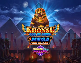 Mega Fire Blaze - Khonsu - God of Moon Power Play Jackpot