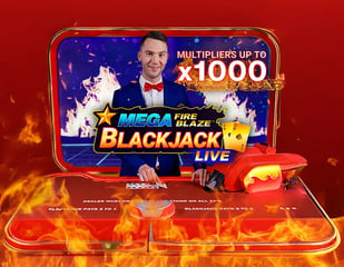 Playtech - Mega Fire Blaze Blackjack Live