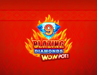 SpinPlay Games - 9 Blazing Diamonds WOWPOT!