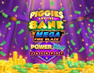 Playtech - Mega Fire Blaze: Piggies and the Bank