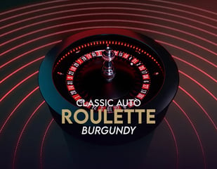 Stakelogic Live - Burgundy Auto-Roulette Classic